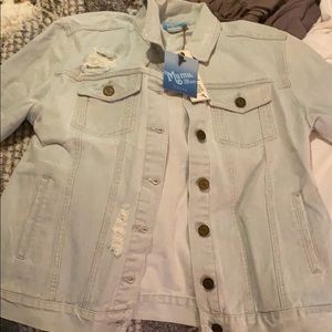 Show Me Your MuMu Jackets & Coats - Show me your Mumu Drine Denim jacket (NEVER WORN) Show Me Your MuMu Jackets & Coats - Show me your Mumu Drine Denim jacket (NEVER WORN)